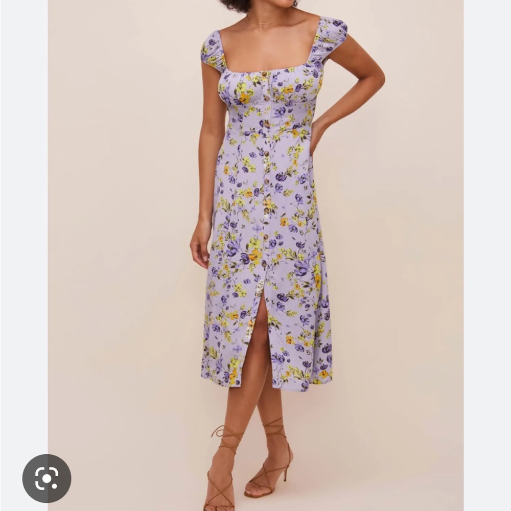 Floral Blue Dress - Picture 14 of 16